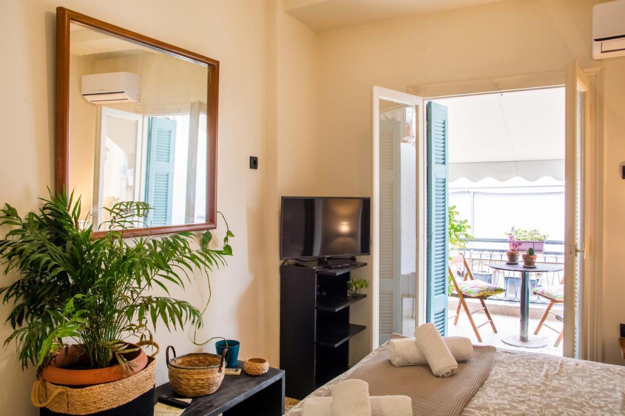 Mosaics Central Studio Apartm With Acropolis View Athene Buitenkant foto